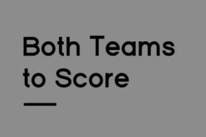 Both Teams to Score text