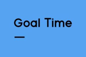 Goal Time text