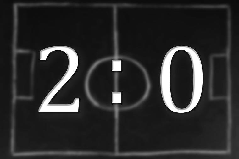 2-0 footie score