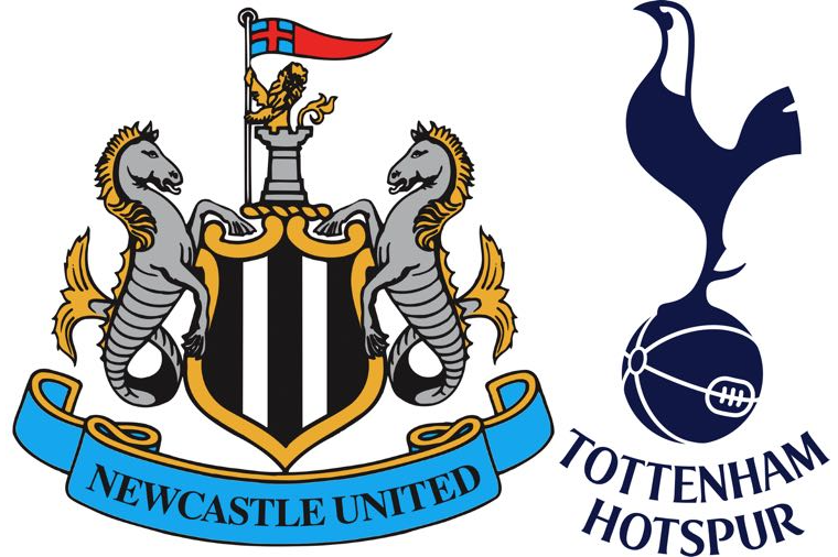 Newcastle United and Tottenham Hotspurs logo