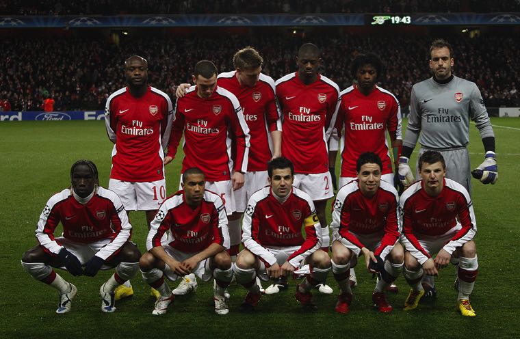 Arsenal team photo