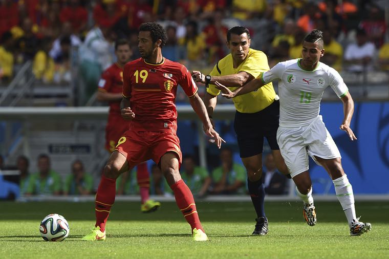 Mousa Dembele of Belgium