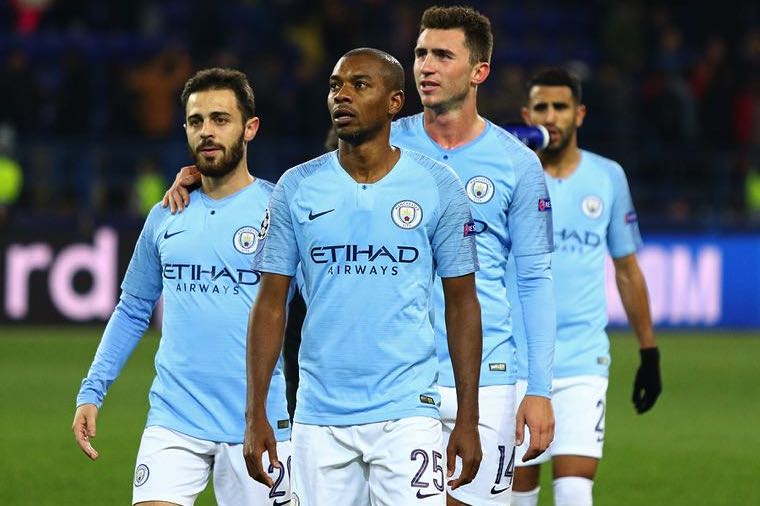 Man City players